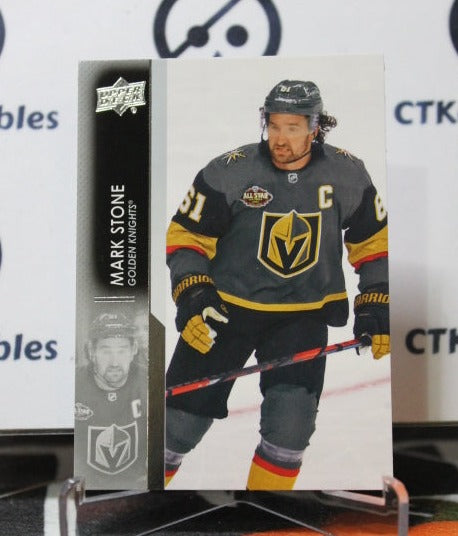 2021-22 UPPER DECK  MARK STONE # 433 NHL GOLDEN KNIGHTS HOCKEY CARD