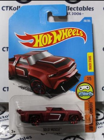 HOT WHEELS MATTEL SOLID MUSCLE 2/5  HW DIGITAL CIRCUIT 292/365 LONG CARD 2015