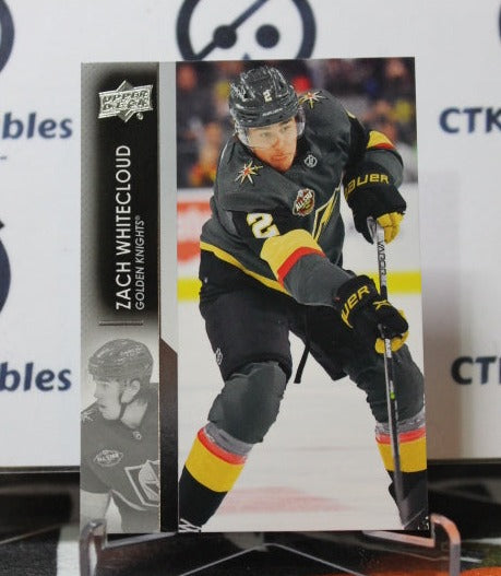 2021-22 UPPER DECK ZACH WHITECLOUD # 435 NHL GOLDEN KNIGHTS HOCKEY CARD