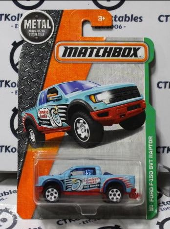 MATCHBOX FORD F-150 SVT RAPTOR 117/125 LONG CARD 2016