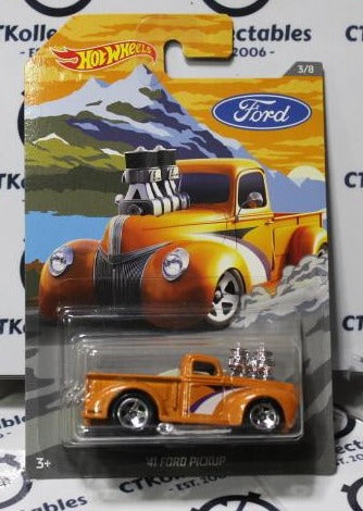 HOT WHEELS '41 FORD PICKUP FACTORY SEALED 2018 ORANGE 3/8