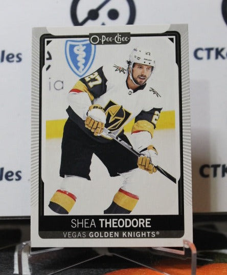 2021-22 O-PEE-CHEE SHEA THEODORE # 291  NHL GOLDEN KNIGHTS HOCKEY CARD