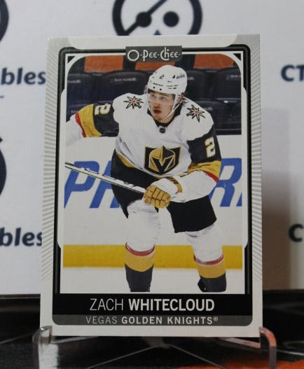 2021-22 O-PEE-CHEE ZACH WHITECLOUD # 320  NHL GOLDEN KNIGHTS HOCKEY CARD