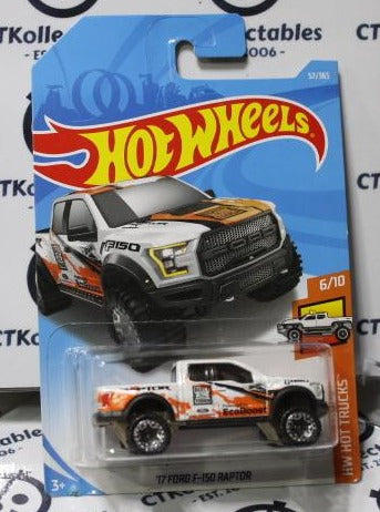 HOT WHEELS '17 FORD F-150 RAPTOR  6/10 FACTORY SEALED SET 57/365 HW HOT TRUCKS 2017