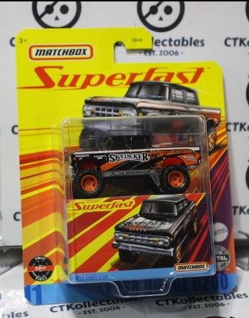 MATCHBOX SUPERFAST 1968 DODGE D200 WITH BOX 2020