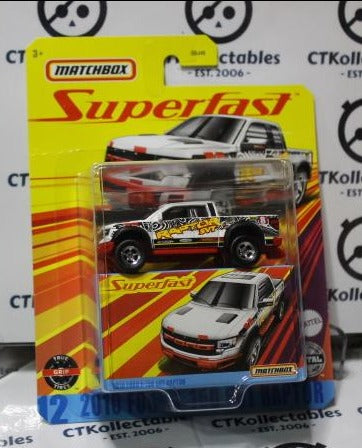 MATCHBOX SUPERFAST 2010 FORD F-150 SVT RAPTOR WITH BOX 2020