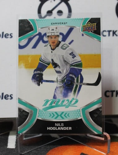 2021-22 UPPER DECK MVP NILS HOGLANDER # 148 ROOKIE VANCOUVER CANUCKS NHL HOCKEY TRADING CARD