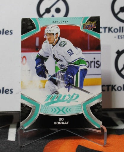 2021-22 UPPER DECK MVP BO HORVAT # 53  VANCOUVER CANUCKS NHL HOCKEY TRADING CARD