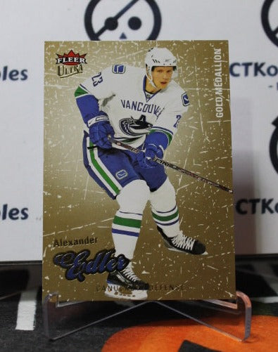 2008-09  FLEER ULTRA  ALEXANDER EDLER # 198  VANCOUVER CANUCKS NHL HOCKEY TRADING CARD