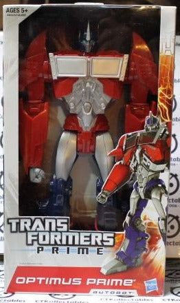 OPTIMUS PRIME AUTOBOT ACTION FIGURE 12” TRANS FORMERS PRIME MARVEL COMICS HASBRO 2012