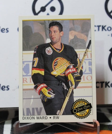 1992-93  O-PEE-CHEE DIXION WARD # 67  VANCOUVER CANUCKS NHL HOCKEY TRADING CARD