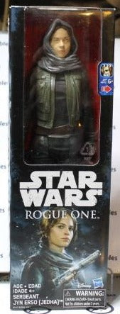 STAR WARS SERGEANT JYN ERSO ( JEDHA ) 12" ACTION FIGURE ROGUE ONE HASBRO DISNEY 2016