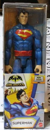 SUPERMAN 12” ACTION FIGURE UNLIMITED DC COMICS MATTEL 2015