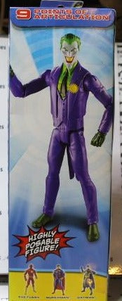 THE JOKER 12” ACTION FIGURE DC COMICS MATTEL 2014