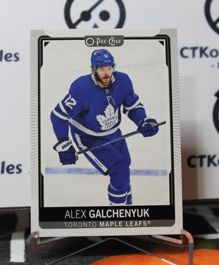 2021-22 O-PEE-CHEE ALEX GALCHENYUK # 219  TORONTO MAPLE LEAFS HOCKEY CARD