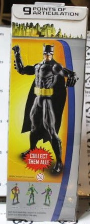 BATMAN 12” ACTION FIGURE BLACK/GREY UNLIMITED DC COMICS MATTEL 2015