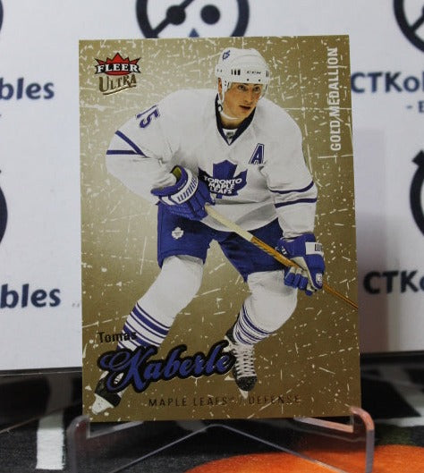 2008-09  FLEER ULTRA TOMAS KABERLE # 92 TORONTO MAPLE LEAFS HOCKEY CARD