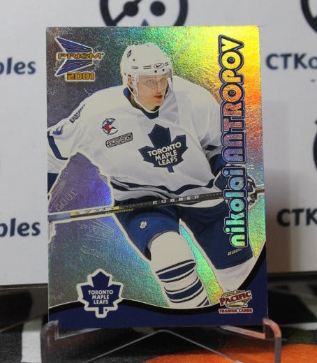 2000-01 PACIFIC NIKOLAI ANTROPOV # 31 MCDONDAL'S  TORONTO MAPLE LEAFS HOCKEY CARD