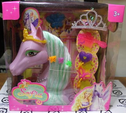 PRINCESS SOFIA TOY HORSE HEAD THE GIRL'S FAVORITE