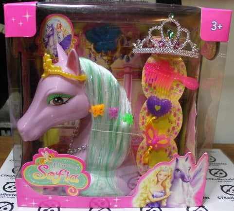 PRINCESS SOFIA TOY HORSE HEAD THE GIRL'S FAVORITE