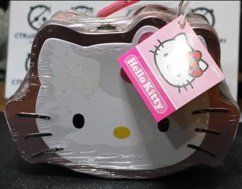 HELLO KITTY PINK COLLECTABLE METAL TIN LUNCH BOX SEALED 2006