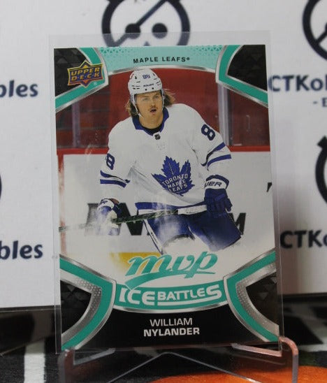 2021-22 UPPER DECK MVP WILLIAM NYLANDER # 188 ICE BATTLES TORONTO MAPLE LEAFS HOCKEY CARD