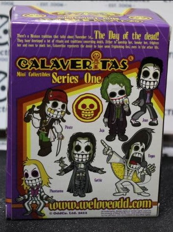 CALAVERITAS GOTHIC CROW THE DAY OF THE DEAD SERIES ONE FIGURINE BY ODDCO. 2012