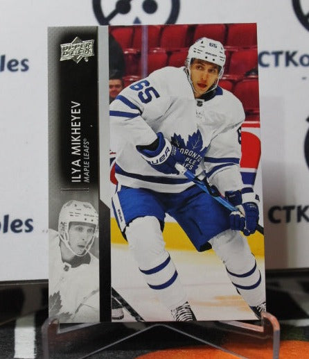 2021-22 UPPER DECK ILYA MIKHEYEV # 419 TORONTO MAPLE LEAFS HOCKEY CARD