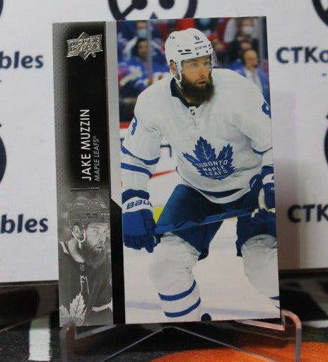 2021-22 UPPER DECK JAKE MUZZIN # 420 TORONTO MAPLE LEAFS HOCKEY CARD