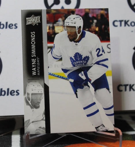 2021-22 UPPER DECK WAYNE SIMMONDS # 421 TORONTO MAPLE LEAFS HOCKEY CARD