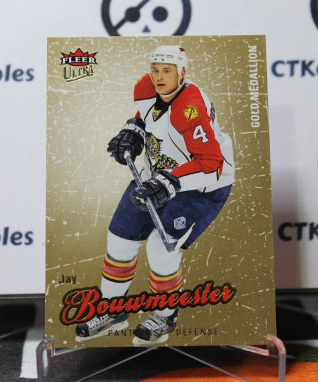 2008-09 FLEER ULTRA JAY BOUWMEESTER # 31 NHL FLORIDA PANTHERS HOCKEY CARD