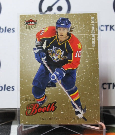 2008-09 FLEER ULTRA DAVID BOOTH # 29 NHL FLORIDA PANTHERS HOCKEY CARD