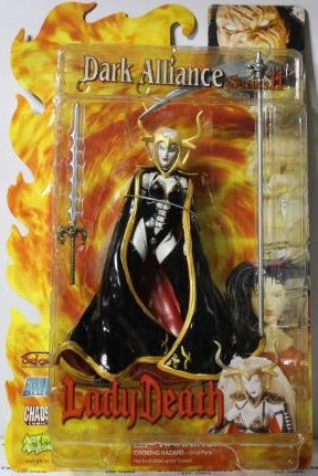 LADY DEATH ACTION FIGURE DARK ALLIANCE SERIES II CHAOS COMICS 2001