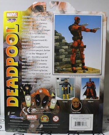 DEADPOOL ACTION FIGURE MARVEL SELECT MARVEL COMICS 2015