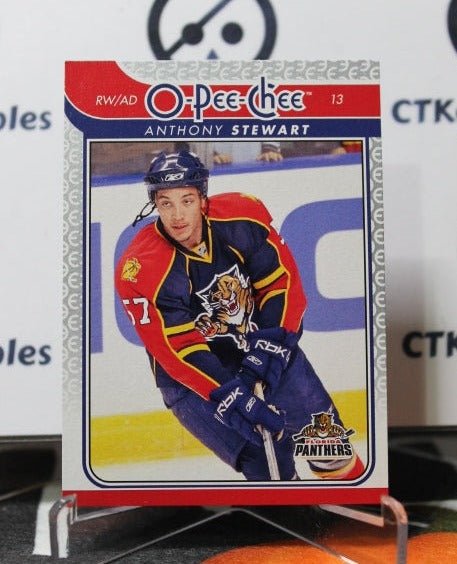 2009-10 O-PEE-CHEE ANTHONY STEWART # 333 FLORIDA PANTHERS NHL HOCKEY CARD