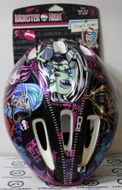 MONSTER HIGH BICYCLE HELMET FITS HEAD SIZE 54-58 CM