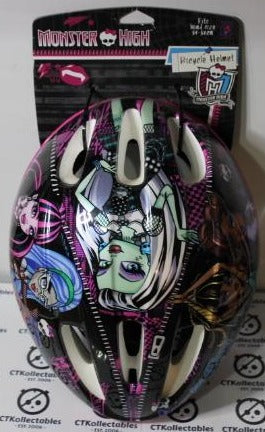 MONSTER HIGH BICYCLE HELMET FITS HEAD SIZE 54-58 CM