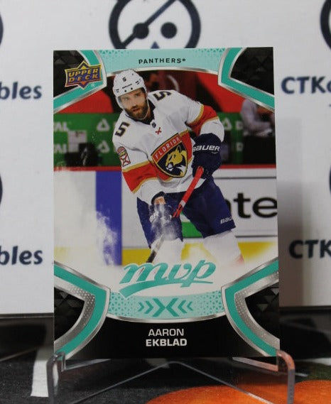 2021-22 UPPER DECK MVP AARON EKBLAD # 85 FLORIDA PANTHERS HOCKEY CARD