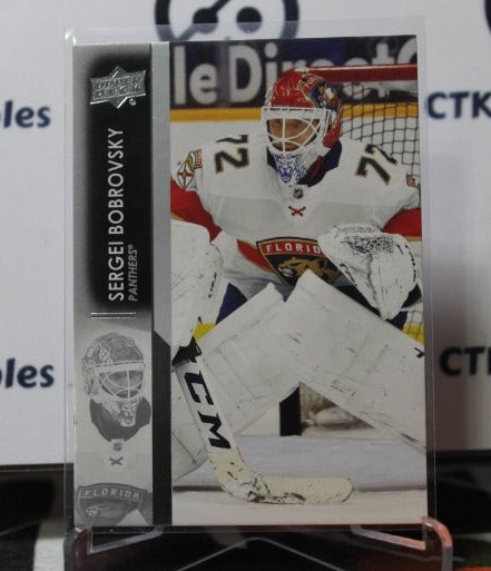 2021-22 UPPER DECK  SERGEI BOBROVSKY # 76  FLORIDA PANTHERS HOCKEY CARD