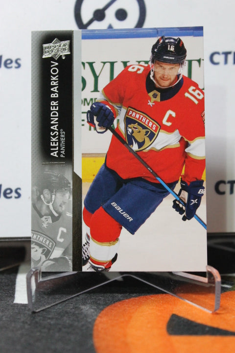 2021-22 UPPER DECK ALEKSANDER BARKOV # 326 FLORIDA PANTHERS HOCKEY CARD