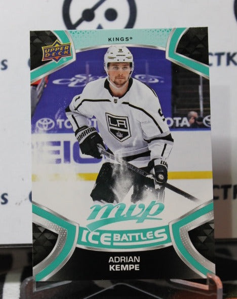 2021-22 UPPER DECK MVP ADRIAN KEMPE # 99  ICE BATTLES  L A KINGS NHL HOCKEY CARD