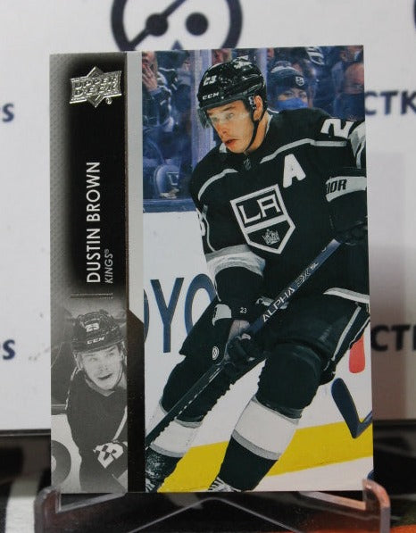 2021-22 UPPER DECK DUSTIN BROWN # 334  L A KINGS NHL HOCKEY CARD