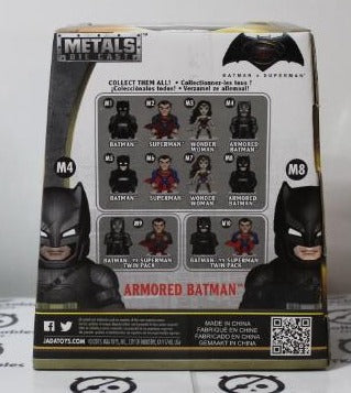 ARMORED BATMAN JADA TOYS METALS DIE CAST BATMAN VS SUPERMAN DC COMICS  2015