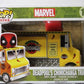 DEADPOOL'S CHIMICHANGA TRUCK -MARVEL DEADPOOL # 10  Funko POP! RIDES