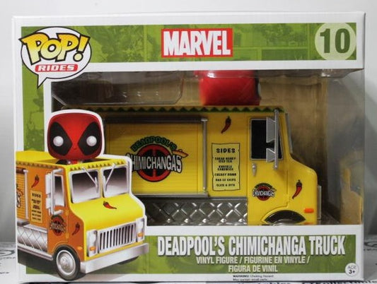 DEADPOOL'S CHIMICHANGA TRUCK -MARVEL DEADPOOL # 10  Funko POP! RIDES