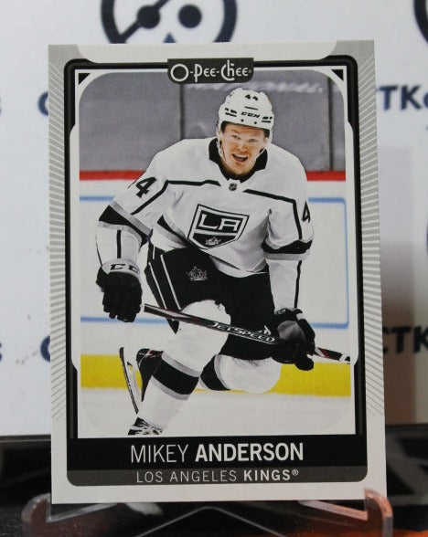 2021-22 O-PEE CHEE MIKEY ANDERSON # 252  L A KINGS NHL  HOCKEY CARD