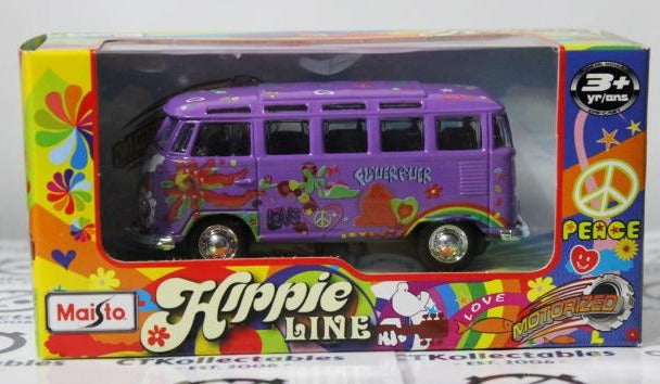 VW HIPPIE LINE VAN MAISTO MOTORIZED UNOPENED