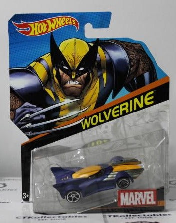 WOLVERINE HOT WHEELS 1:64 DIE CAST MARVEL COMICS  2014