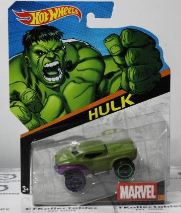 HULK MATTEL HOT WHEELS 1:64 DIE CAST MARVEL COMICS  2014