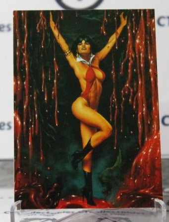 VAMPIRELLA BLOOD LUST 1 OF 2 NON-SPORT HARRIS COMICS PROMO CARD  1997